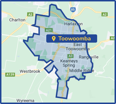 toowoomba map